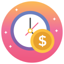 el tiempo es dinero icon