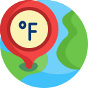 fahrenheit icon