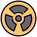 energía nuclear icon