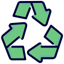 signo de reciclaje icon