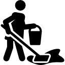 Cleaning services Icon Pack, Fill