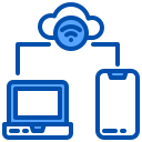 transferencia de datos icon