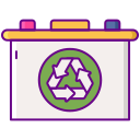 batería ecológica icon