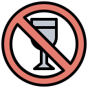 No drink - free icon