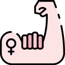 mujer fuerte icon