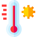 temperatura caliente icon