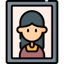 mona lisa icon