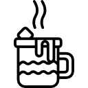 뜨거운 음료 