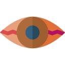 ojos rojos icon