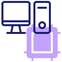 computadora de escritorio icon