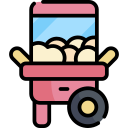 carro de palomitas de maíz icon