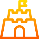 castillo de arena icon