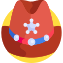 sombrero de vaquero icon