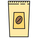 paquete de café icon