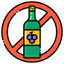 no alcohol icon