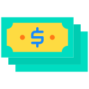 dinero en efectivo icon