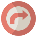 flecha correcta icon