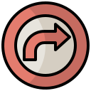 flecha correcta icon