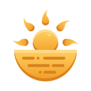 puesta de sol icon