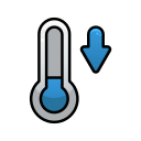 baja temperatura icon