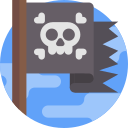 bandera pirata icon