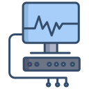 monitor de ecg icon