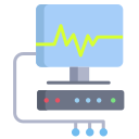 monitor de ecg icon