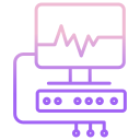 monitor de ecg icon