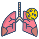 pulmones infectados icon