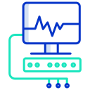 monitor de ecg icon