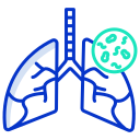 pulmones infectados icon