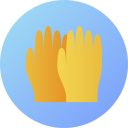 guantes de limpieza icon