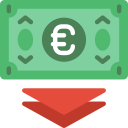 dinero en efectivo icon