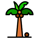 Árbol de coco icon