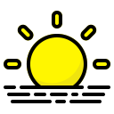 puesta de sol icon