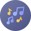 notas musicales icon