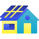 casa solar icon