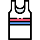 t-shirt sans manches 