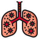 pulmones infectados icon