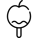 manzana caramelizada icon