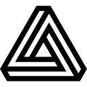 Penrose square icon
