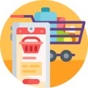 las compras en línea icon