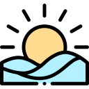 puesta de sol icon