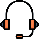 micrófono de auriculares icon