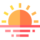 puesta de sol