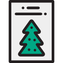 tarjeta de navidad icon