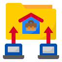 transferir datos icon