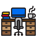 computadora de escritorio icon