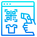 escaneo de código qr icon