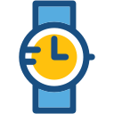 reloj de pulsera icon